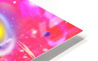 Intergalactic City HD Metal print