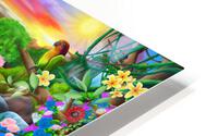 Oriental Paradise HD Metal print