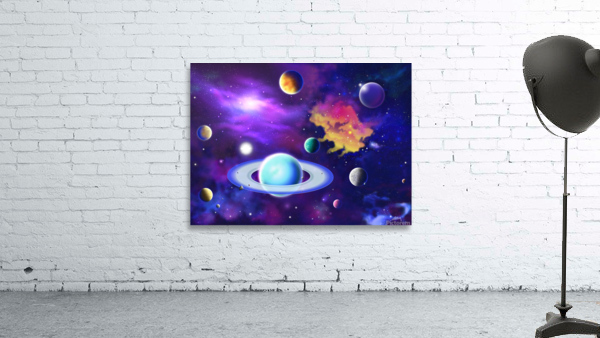 Nebulous Planets Wall Preview