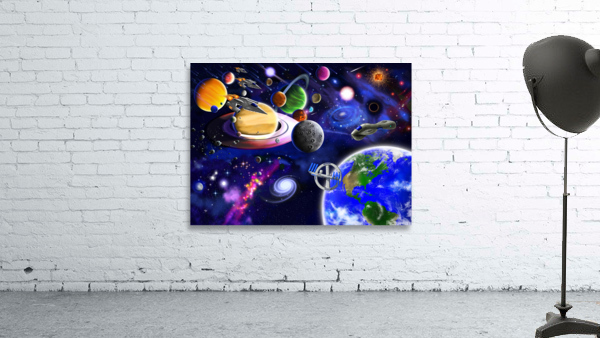 Future Cosmic Voyages Wall Preview