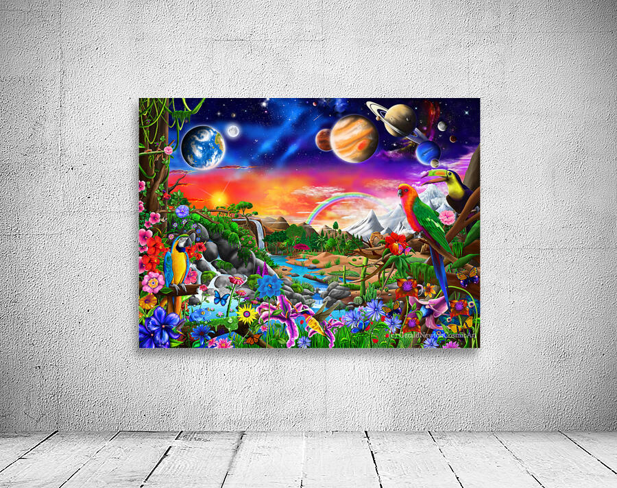 Cosmic Paradise Wall Preview