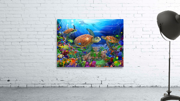 Turtles Ocean Wonders Wall Preview
