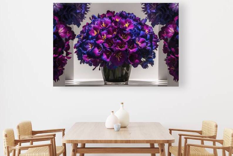 Hortensia flowers. Concept of celebration greetin by Liviu Ghitun