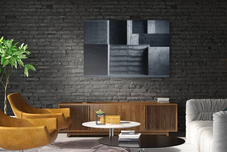gray and black cement wall studio background 4.jp by Liviu Ghitun