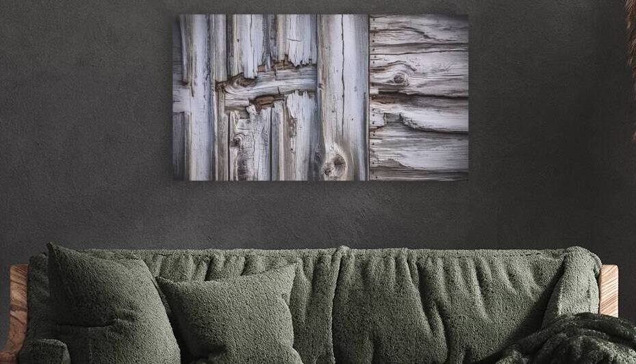 Old wood texture crack gray white tone 4 by Liviu Ghitun