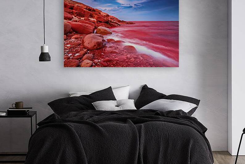 stony coast of the red sea close up 4 by Liviu Ghitun