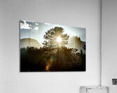 Alpine Sunbeams  Acrylic Print