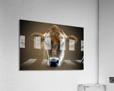 Over the MOOON Acrylic Print