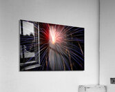 Bleeding fire Acrylic Print