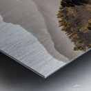 Beaming Peaks Metal print