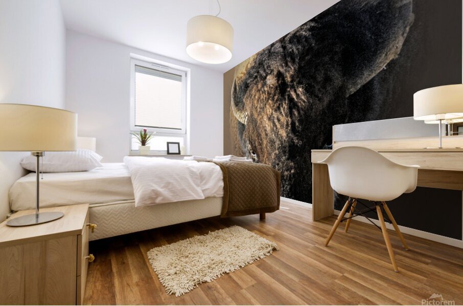 Silent Thunder in Portrait Mural print