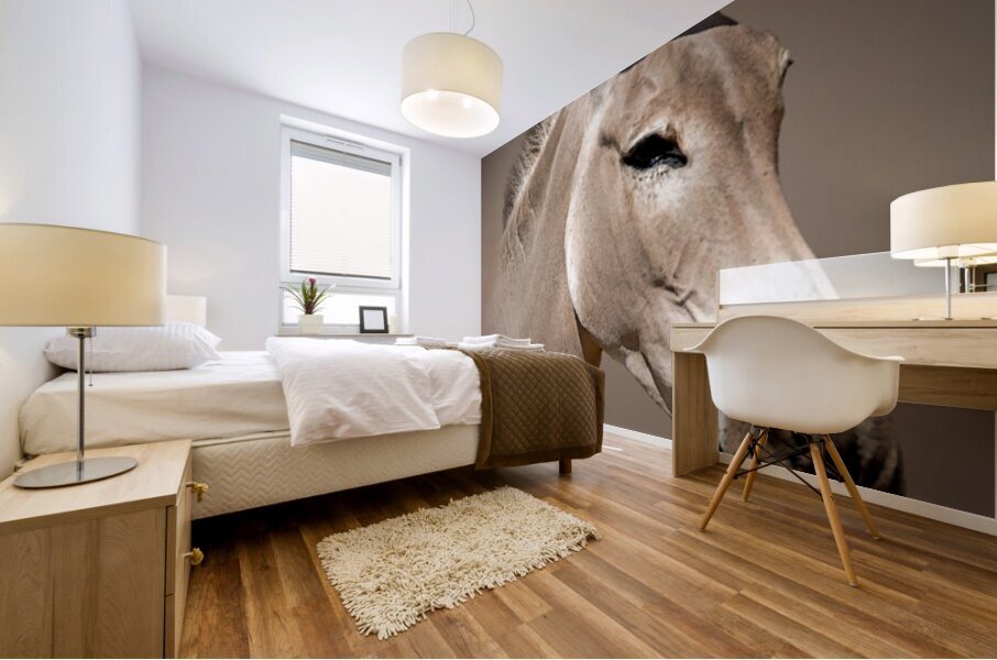 Wild Ass Portrait Mural print