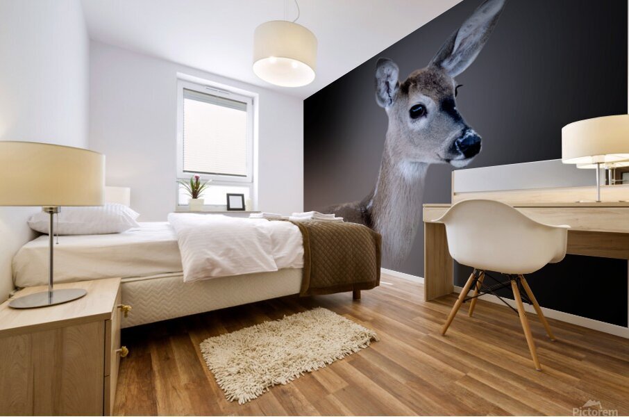 Fawning Over Bambi Mural print