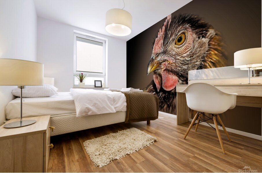 Cluck Cluck  Mural print