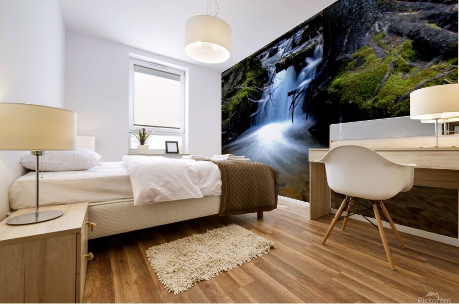 Dip Your Toes Mural print