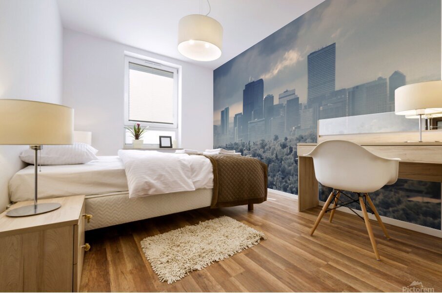 Mile High Chill Mural print