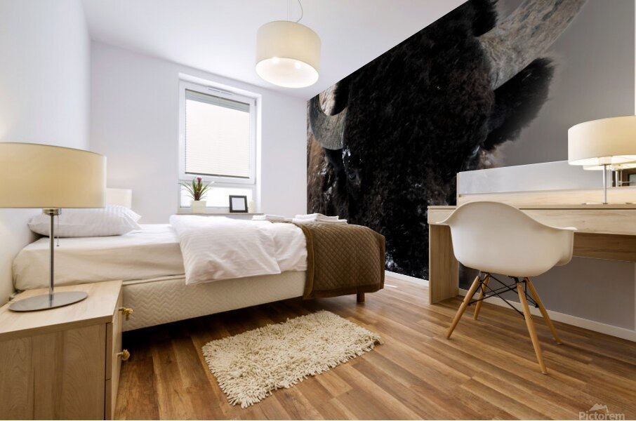 Warm Winter Coat  Mural print