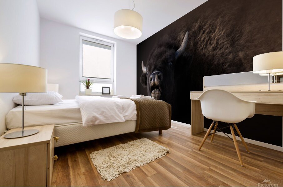 Bellowing Mural print