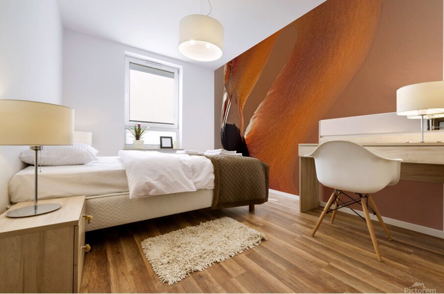 Pinky Pose Mural print