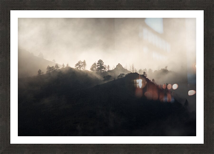 Mountain Mist Picture Frame print
