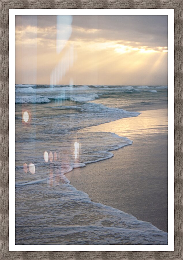 Golden Tide  Picture Frame print