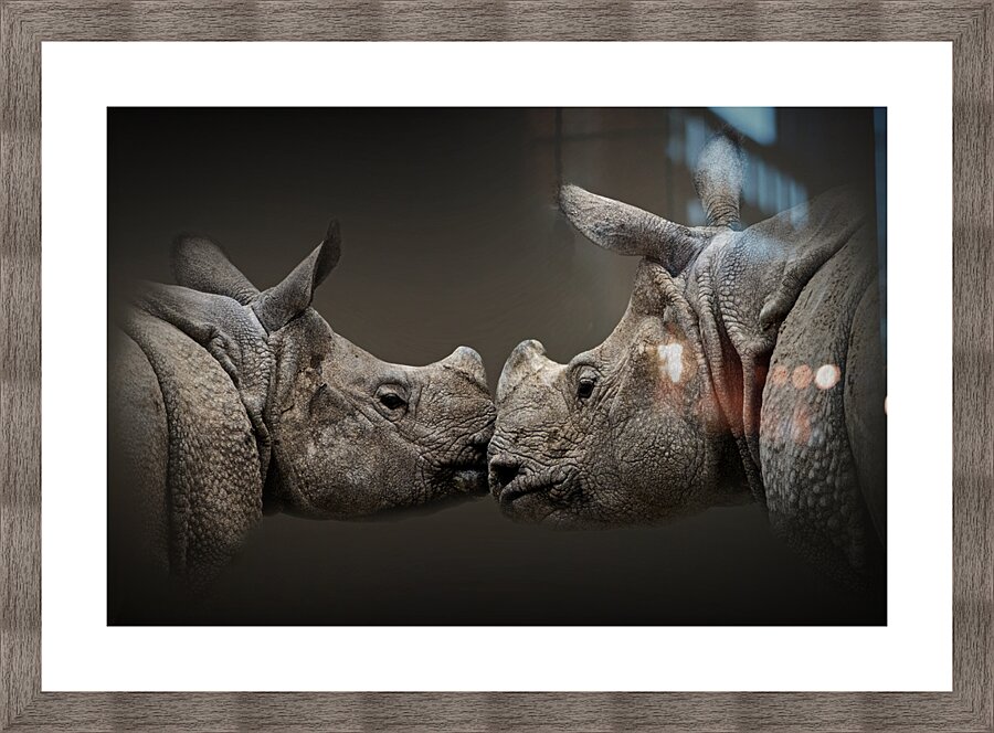 Affectionate Picture Frame print