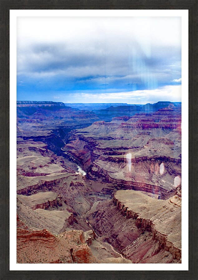 The Big Hole Picture Frame print