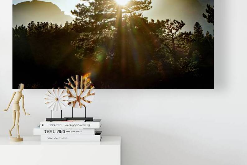 Alpine Sunbeams  by B Zolle