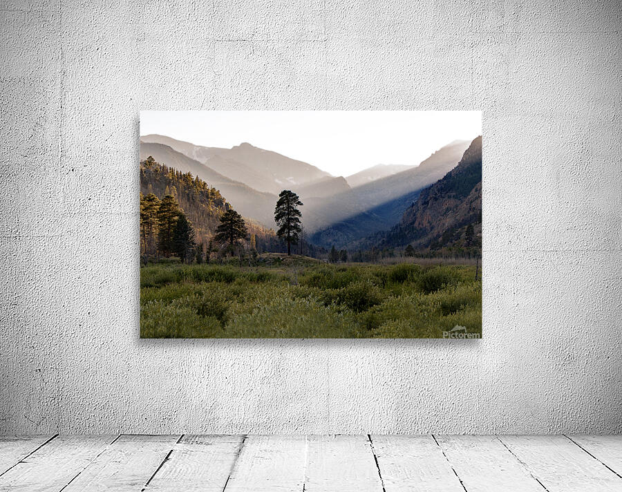 Beaming Peaks Wall Preview