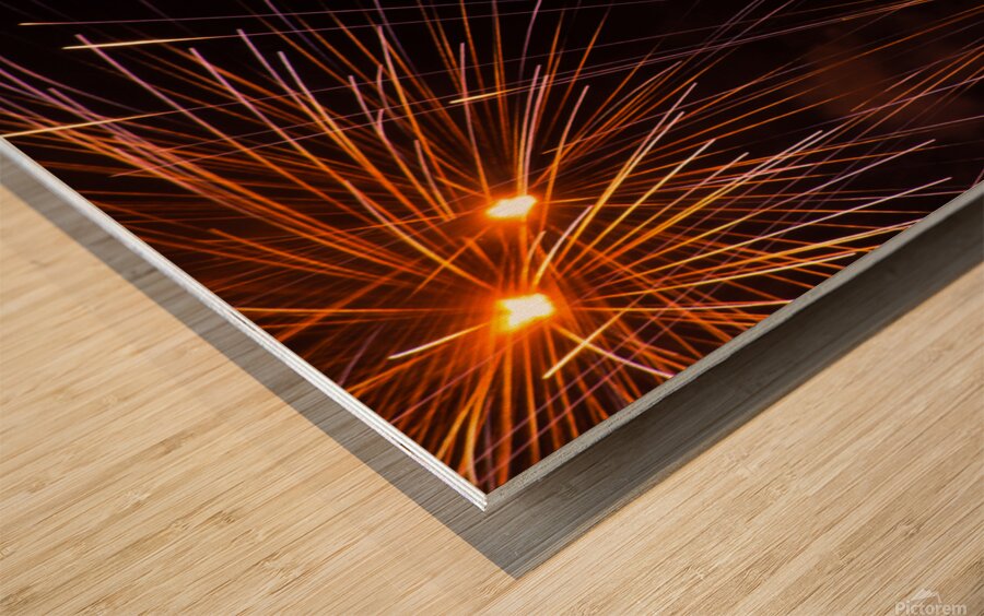 tripple shot Wood print