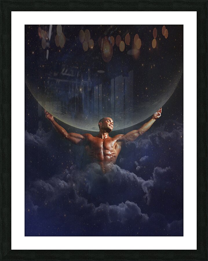dror 30x40 FLAT Picture Frame print