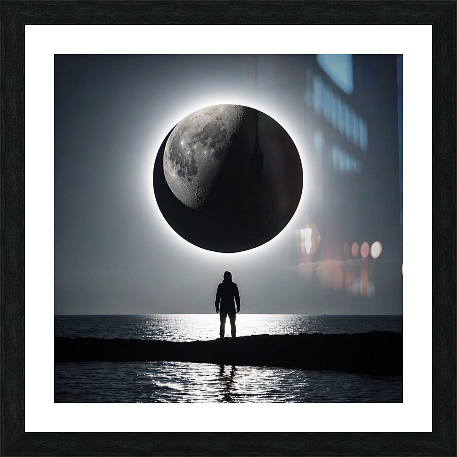 Moonwalker Picture Frame print