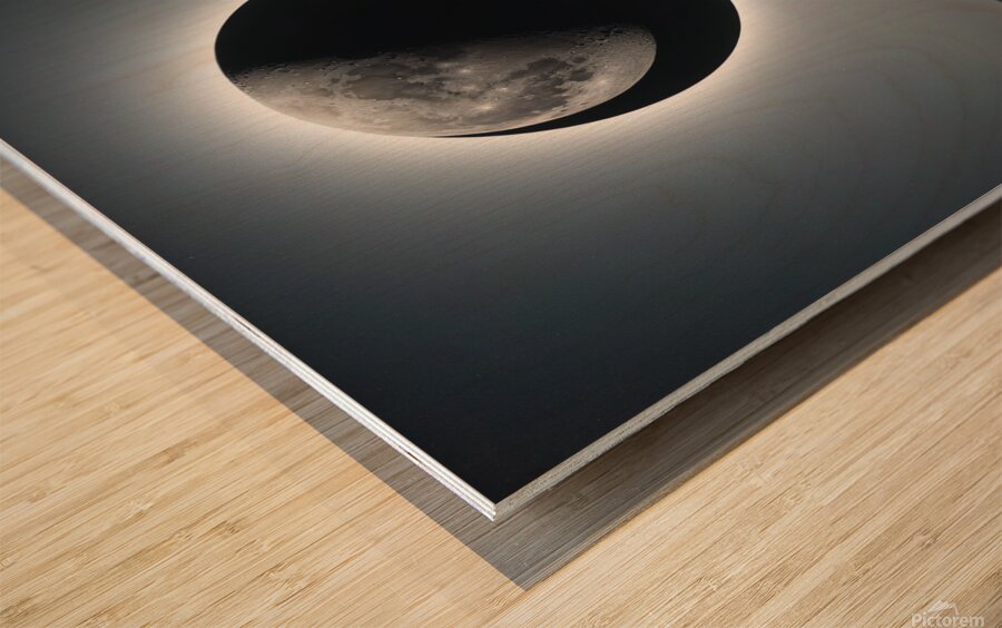 Moonwalker Wood print