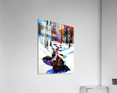 winter forest Acrylic Print