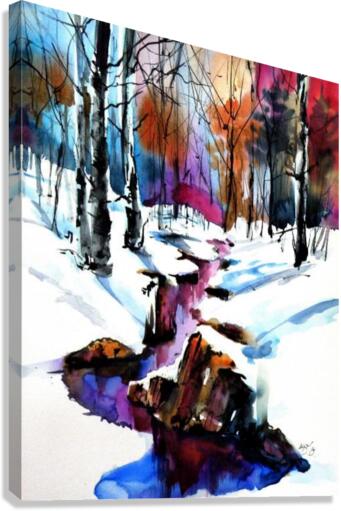 winter forest Canvas Print