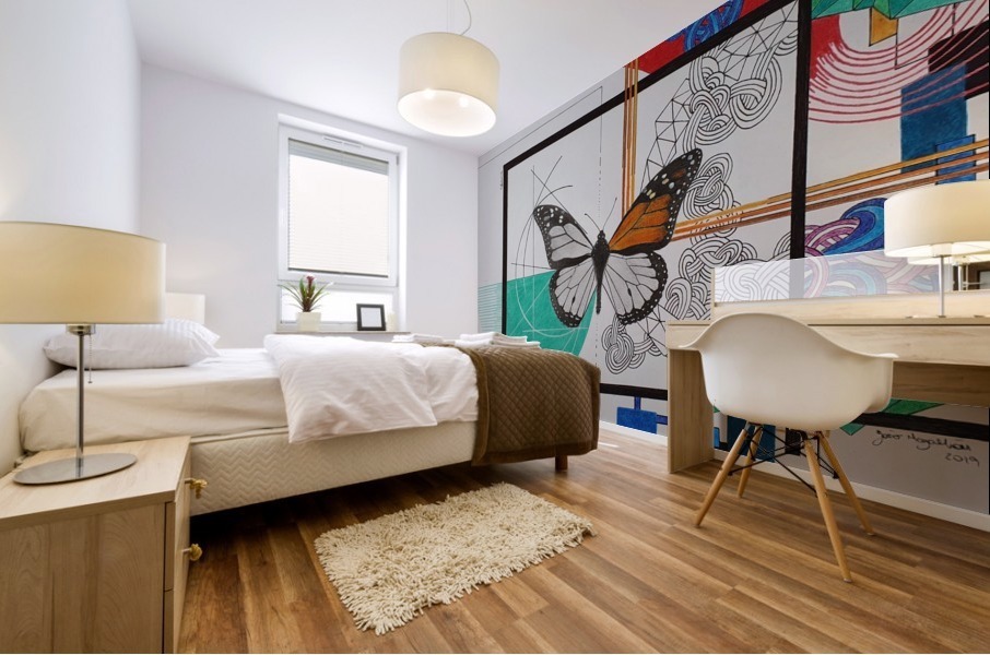 Quarterfly Mural print