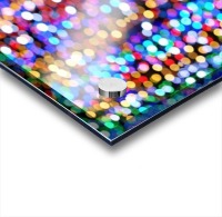 bokeh multicolor Impression Acrylique