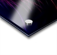 Lines Background Abstract Light Irrlichter Lights Acrylic print