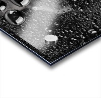 Men Rain Close Up Wet Clear Print Step Foot Acrylic print