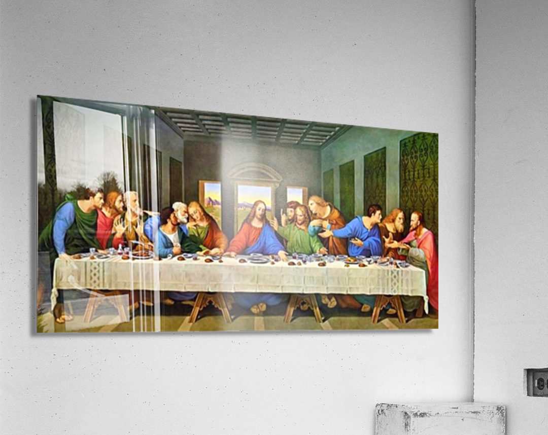 Leonardo da Vinci. The Last Supper HD 300ppi by Stock Photography Wall Art