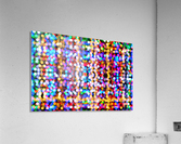 bokeh multicolor Impression acrylique