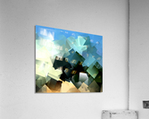 Chaos Mess Abstract Modern Pattern Background Acrylic Print