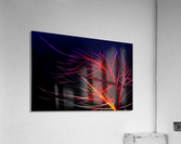 Lines Background Abstract Light Irrlichter Lights Acrylic Print