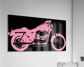 pink bike Acrylic Print