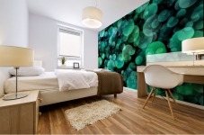 Light Circle Background Points Abstract Mural print