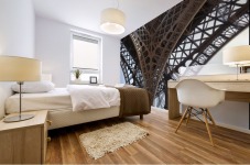 eiffel structure Mural print