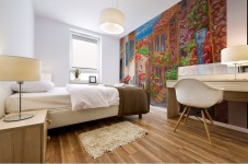 postcard Mural print