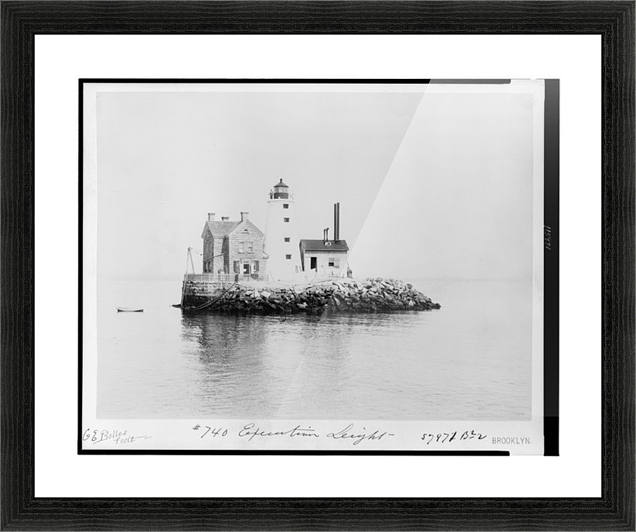 Execution Lighthouse, NY Picture Frame print