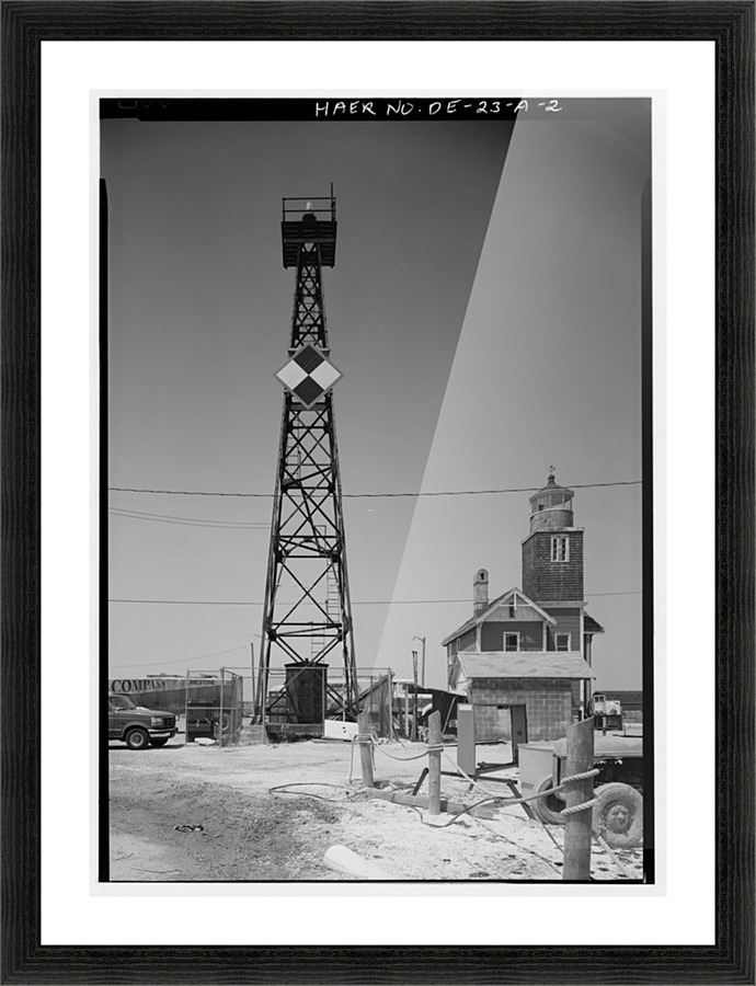 Mispillion-Beacon-Lighthouse-Delaware Picture Frame print