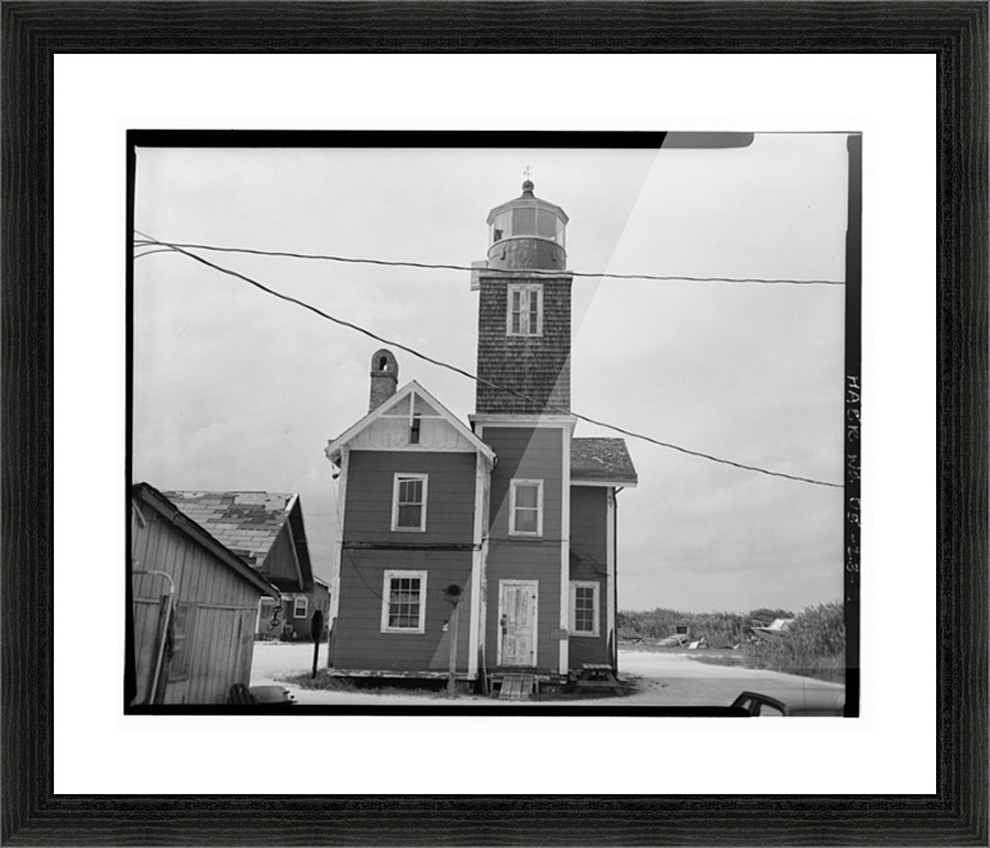 Mispillion-Lighthouse-Delaware Picture Frame print